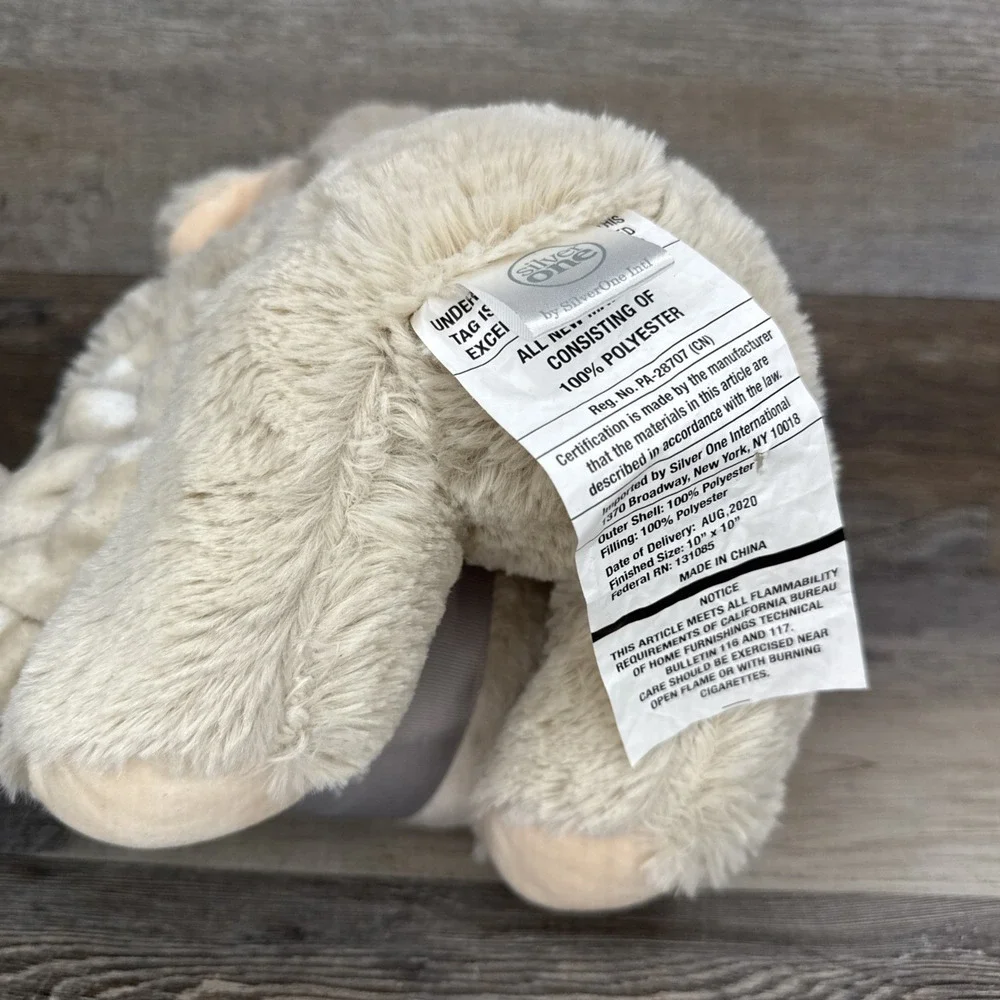Silver One Dog Animal and Throw Blanket 2 Piece Gift Set 30